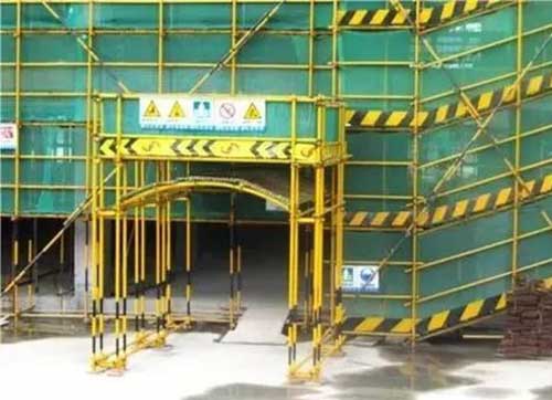 沈陽腳手架出租搭設時門洞設置有什么要求？